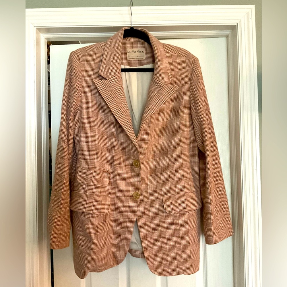 We The Free Free People Boyfriend fit blazer